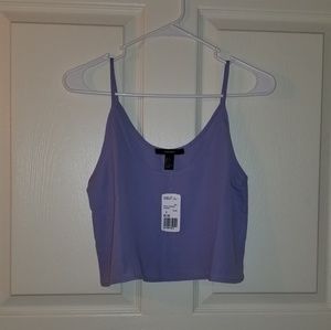 Lilac flowy top